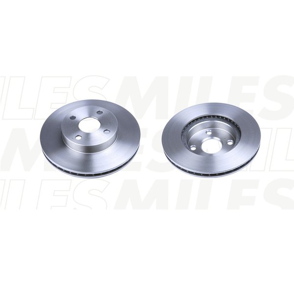 Диск тормозной перед Toyota 43512-12610 Miles K001622 #E12# D=254,9 (DF7127)