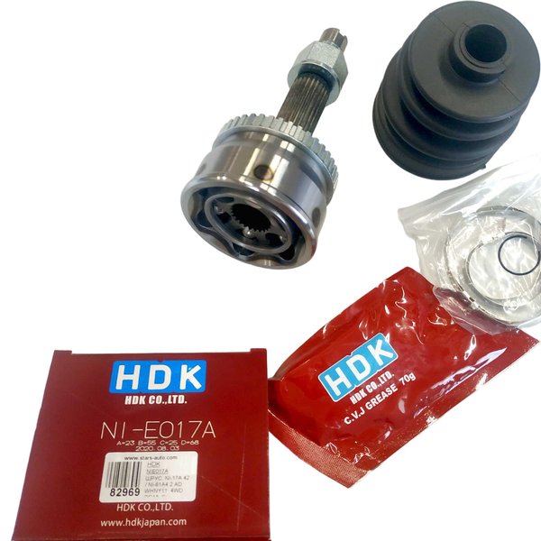 Шрус Nissan 39100-0M311 HDK NIE017A GA15DE QG15DE QR20DD CD17 SR18DE Y10/11 23/55/25 