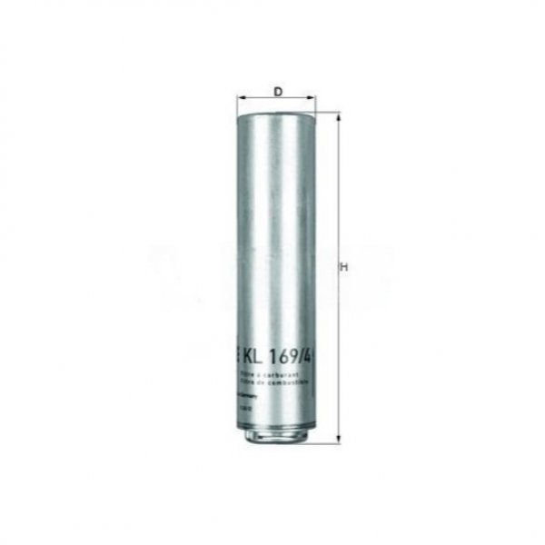 Фильтр топливный Mahle/Knecht KL169/4D (WK 5002X Mann/13327811227 Оригинал BMW)