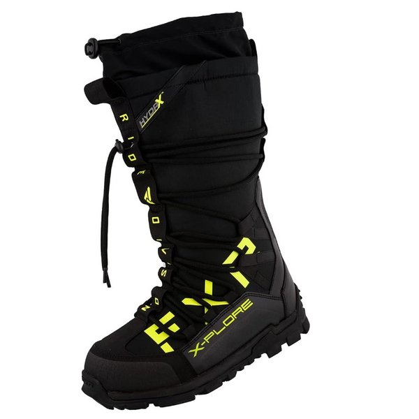 Ботинки FXR X-Plore с утеплителем (Black/Hi Vis, 8/10/41)