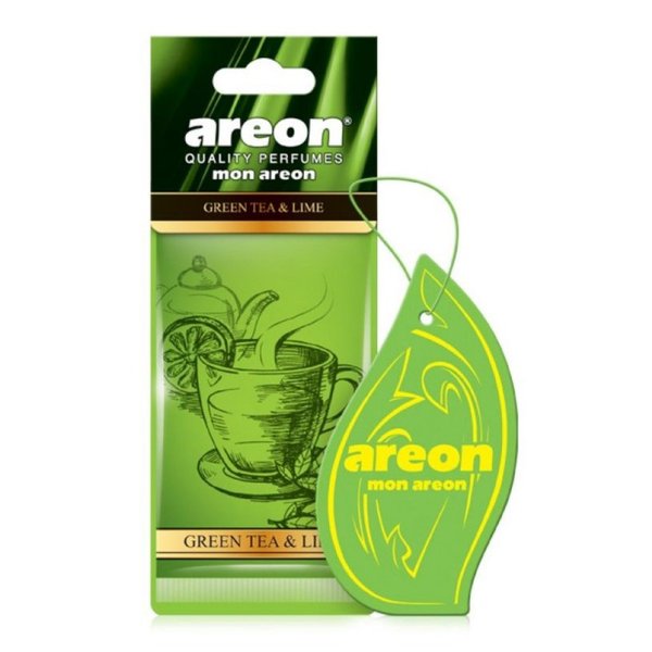 Ароматизатор подвесной картон AREON MON AREON Green Tea &amp;amp; Lime