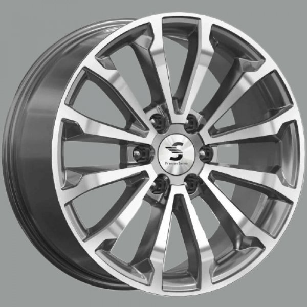 Диск литой 20*8,5 6*139,7 ET33 75,1 Premium Series Haval H9 (KP006) Diamond gloss graphite Кик