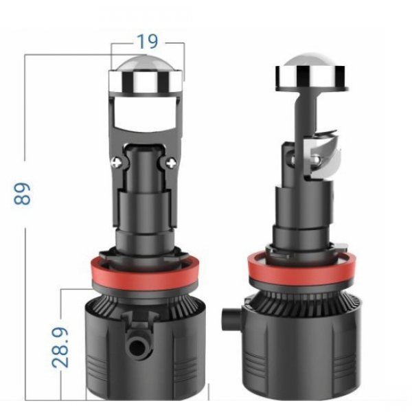 Лампа св/д Lumen Allroad X1 Н11/ H8/ H9 (PGJ19-2/ pgj 19-1/pgj 19-5) 9-32V 38W(KoMnn. 2 шт)