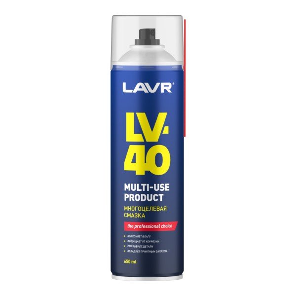 Смазка проникающая Lavr LN3504 LV-40 650мл