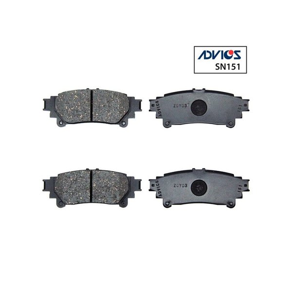 Колодки тормозные задние Toyota 04466-48130 Advics SN-151 GGL15 AWL1# GWL1# (PN1846,NP1111)