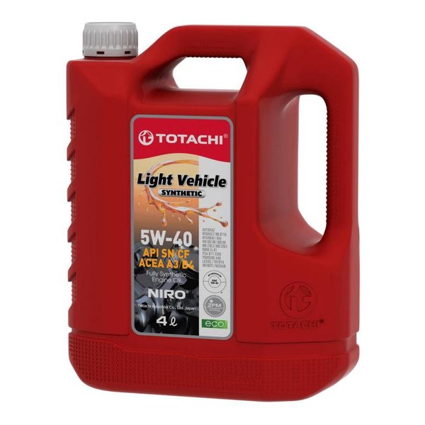 Масло моторное Totachi 5W40 Niro LV SP/A3/B4 4