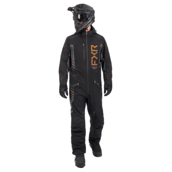 Комбинезон FXR Helium без утеплителя (Black/Asphalt/Copper, M)