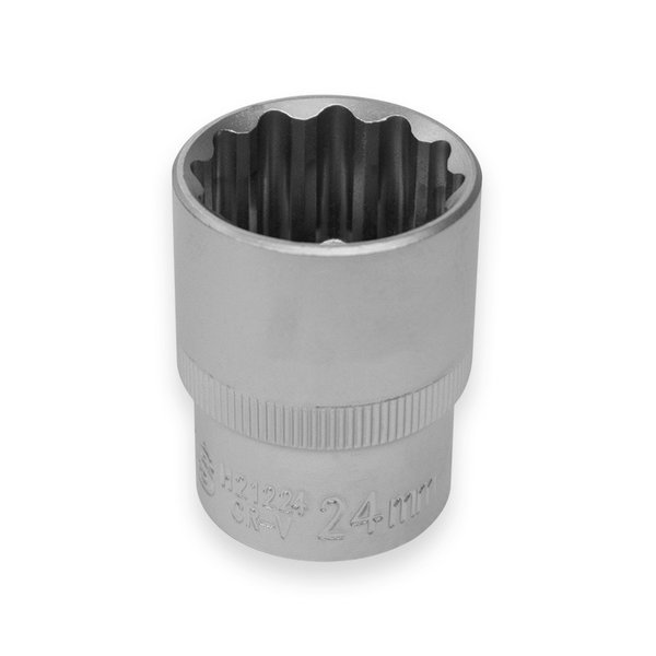 Головка торцевая 12-гранная 1/2''DR (24 мм) AVS H21224