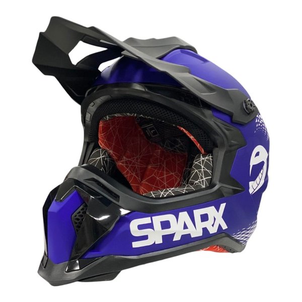 Шлем Sparx Raptor JH-601 сине-черный XL