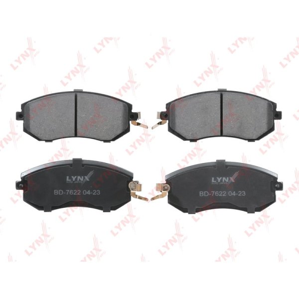 Колодки тормозные передние Lynx BD-7622 (NP7010)