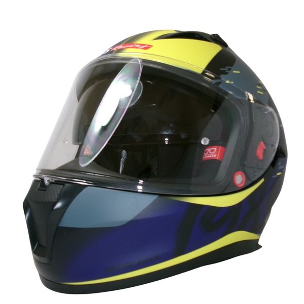Шлем TVS RACING FF RACING BLUE DV NG