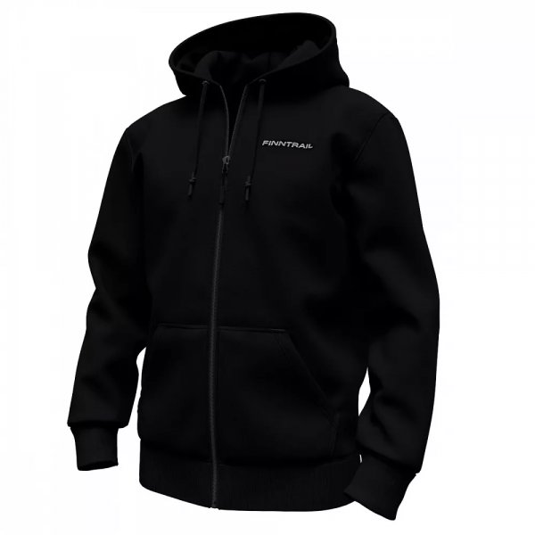 Толстовка Finntrail Logo Zip 6825 Black (L)