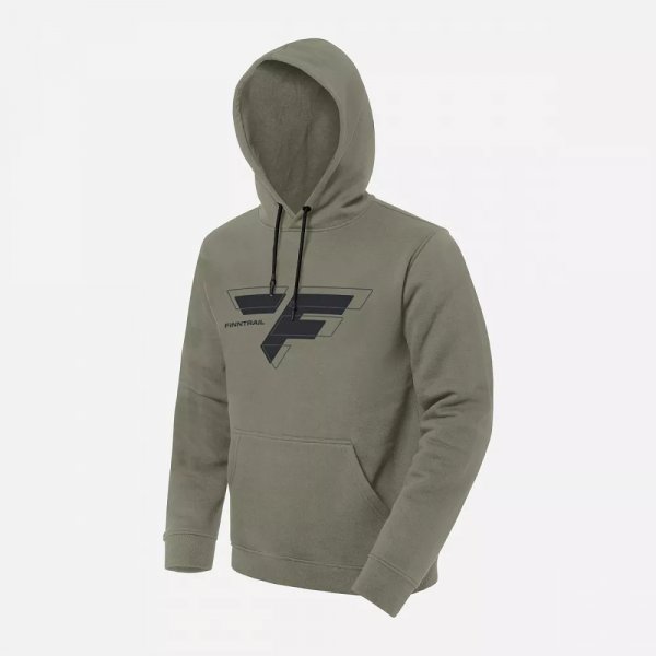 Худи Finntrail Logo 6823 Olive (L)