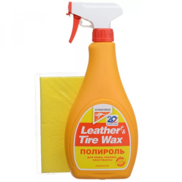 Полироль Kangaroo KN-PK05 Tire Wax кожи, резины, пластмассы Корея 0,5 330125