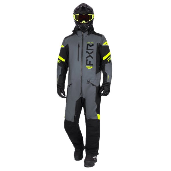 Комбинезон FXR Helium без утеплителя (Charcoal/HiVis, M)