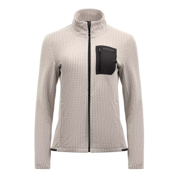 Толстовка женская флисовая Flow W 1239 LightBeige (XS) Finntrail