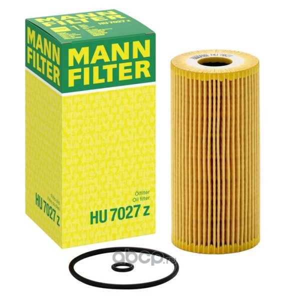 Фильтр масляный Mann HU 7027Z (26320 2F100/26320 2F000/EO-28070 Sakura)