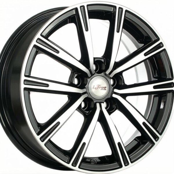 Диск литой 15*6 5*100 Et40 57,1 Драйвер (КС996-01) Блэк Джек IFree