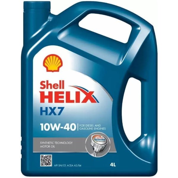 Масло моторное Shell HX7 10W40 4