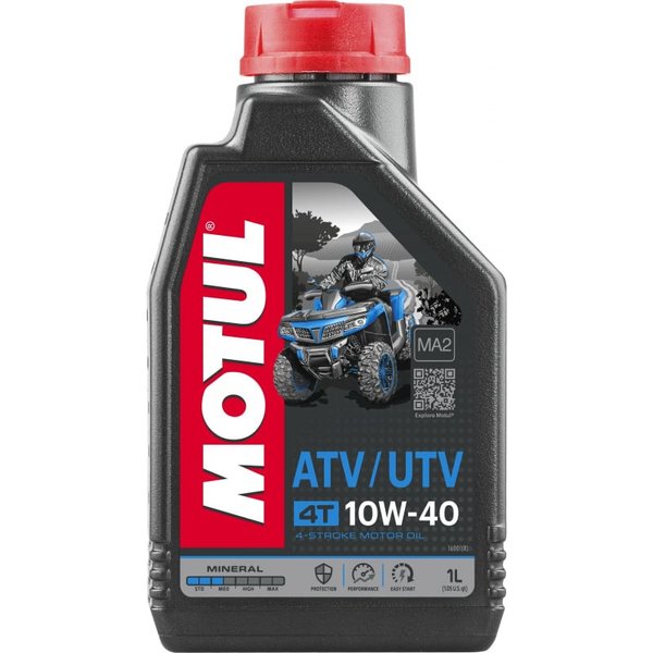 Масло моторное Motul 4-T Quad ATV UTV мин.10W40 1