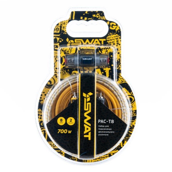 Комплект для усилителя Swat PAC-T8