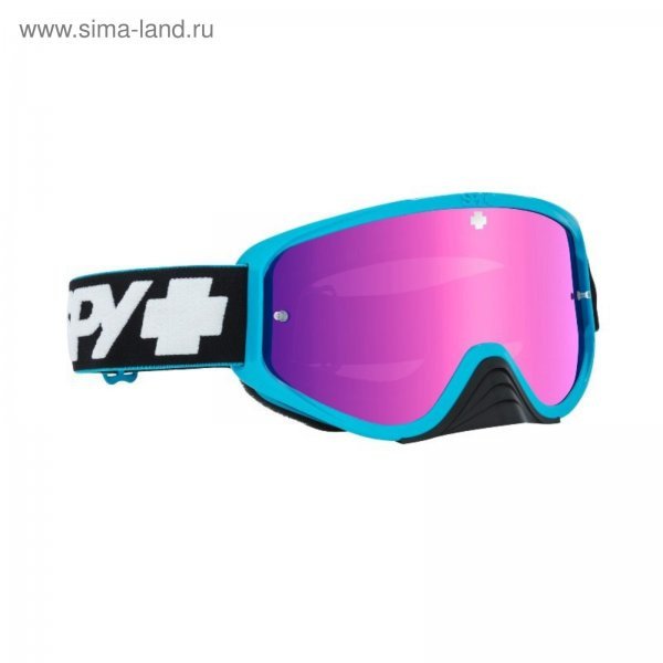 Очки MX Spy Optic Woot Race взрослые(SLICE BLUE-SMOKE wPINK SPECTRA-CLEAR AFP)