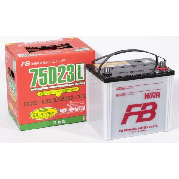 Аккумулятор Super Nova 65 А/ч 75D23L