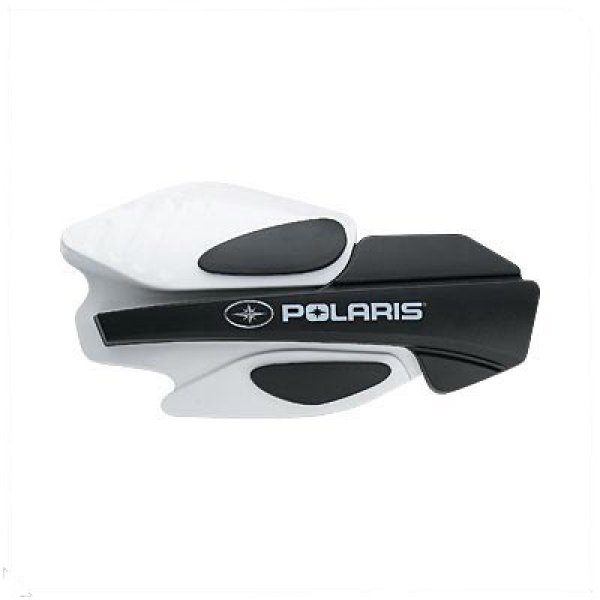 Защита рук на квадроцикл Белые Polaris 2876883 Оригинал