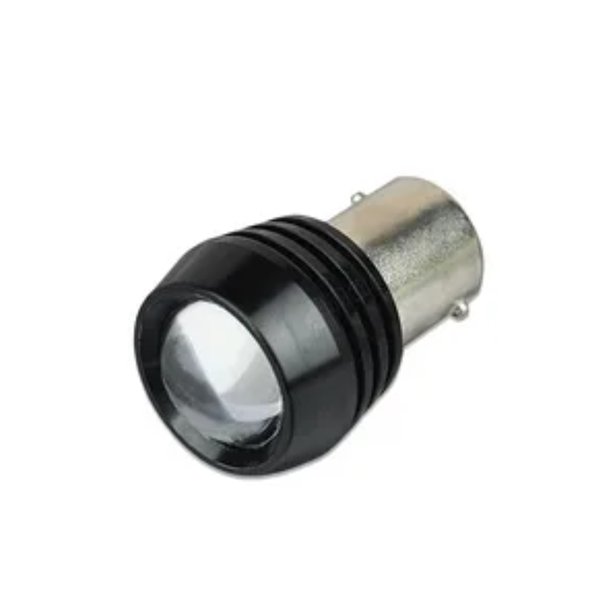 Лампа св/д BAY15D 12V High Power White Линза →
