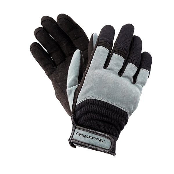 Перчатки Dragonfly QUAD Black-Dark Gray L 20.5
