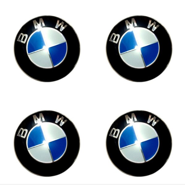 Стикер BMW 54мм выпуклый, б/м