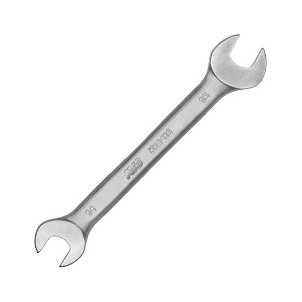Ключ гаечный рожковый (14х15 мм) AVS K11415 