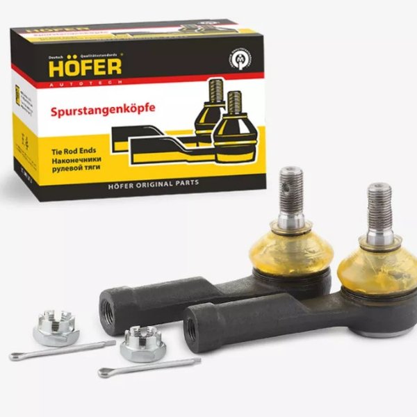 Наконечник рулевой ВАЗ 1111 HOFER (комплект 2 штуки) HF 812 001
